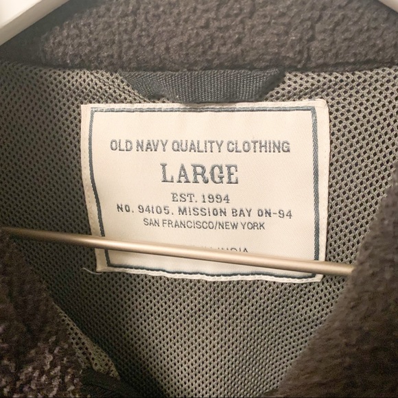 Old Navy Fleece Jacket, L - Picture 3 of 4